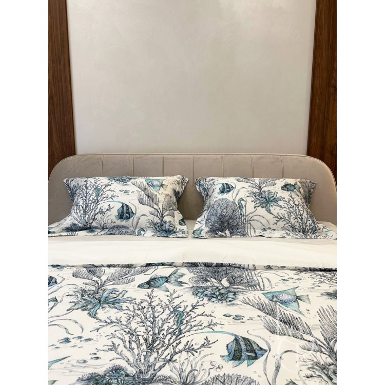 Постільна білизна Blumarine Turchese turquoise - Код товару bm0007