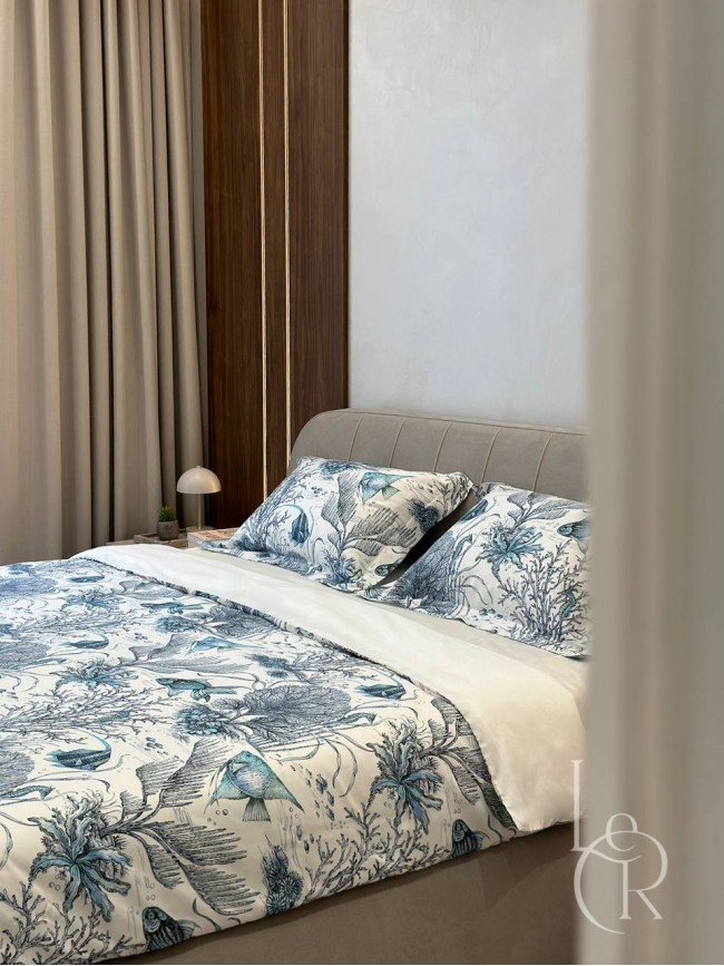 Постельное белье Blumarine Turchese turquoise 