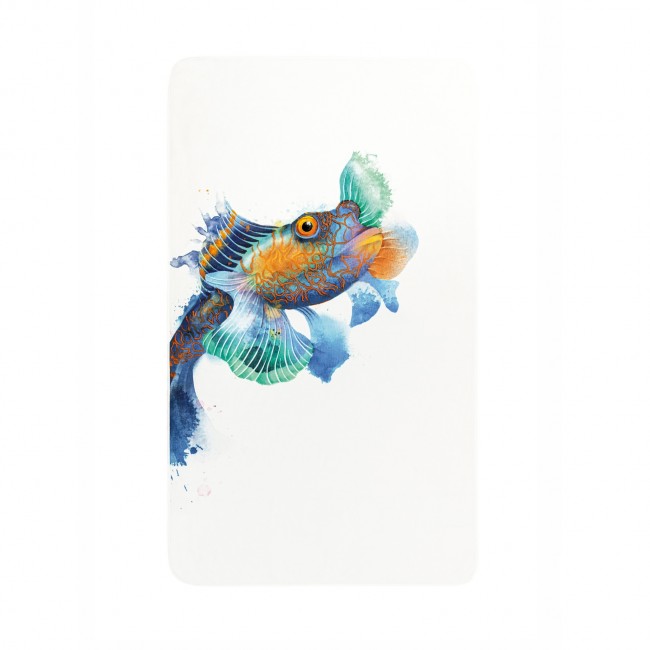 Пляжное полотенце 100% хлопок MANDARINFISH