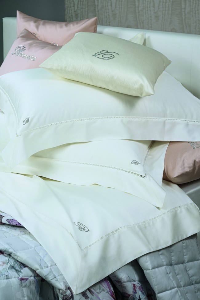 Постельное белье Blumarine Bianco white