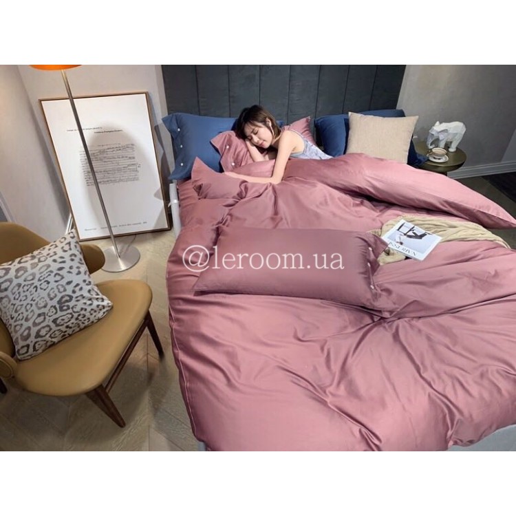 Египетский хлопок Нежно-розовый однотонный - Код товара DS6041