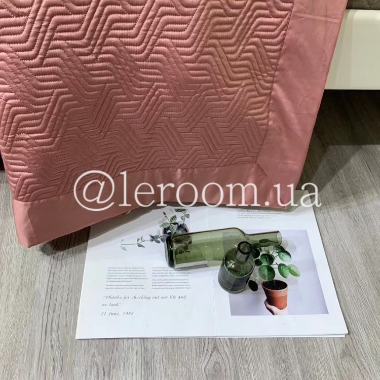 Покрывало Египетский хлопок Бордовое 245х250 - Код товару pk1001