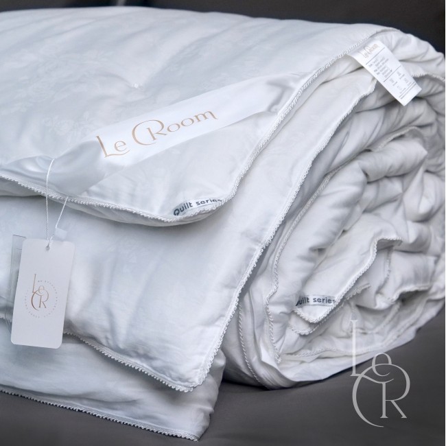 Зимнее одеяло с наполнителем 50% шёлк (Mulberry) / 50% хлопок — LeRoom™