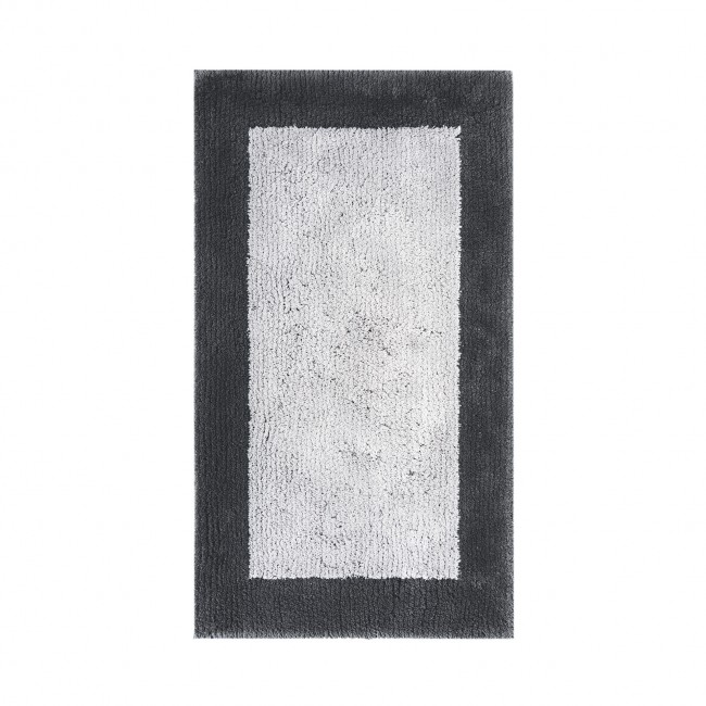 Килимок для ванної Graccioza BICOLORE BATH RUG STORM/SILVER 100% бавовна