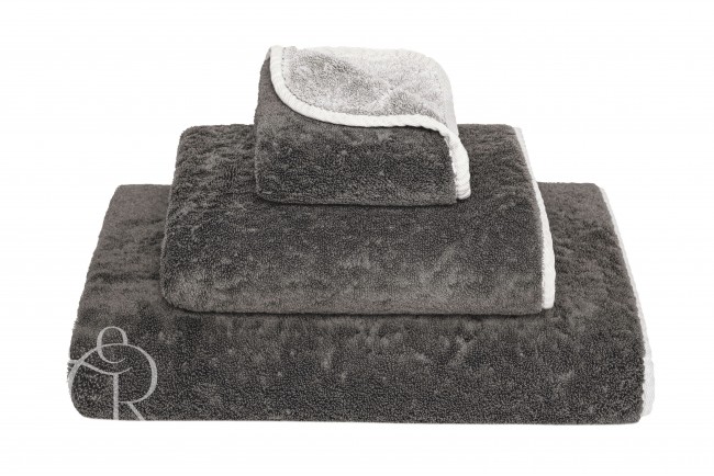 Полотенце Египетский хлопок Graccioza BICOLORE STORM/SILVER