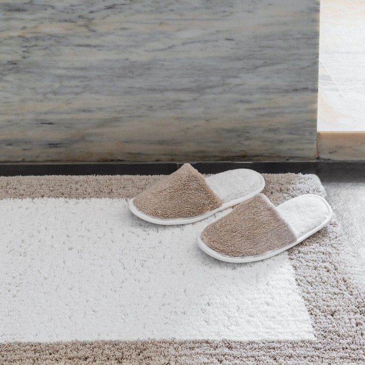 Коврик для ванной Graccioza BICOLORE BATH RUG STORM/SILVER 100% хлопок - Код товара 902337