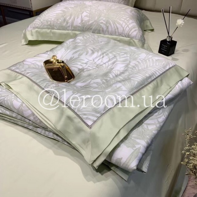 Летнее одеяло Тенсель (Эвкалипт) Серое + комплект