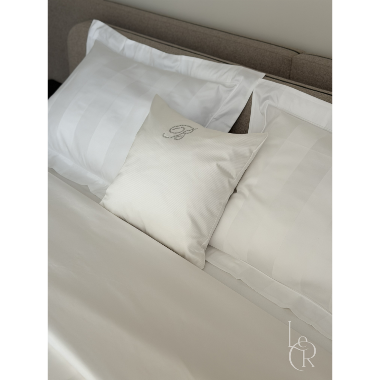 Декоративна подушка Blumarine Note Blu Bianco 46Х46 - 1 шт - Код товару p74014
