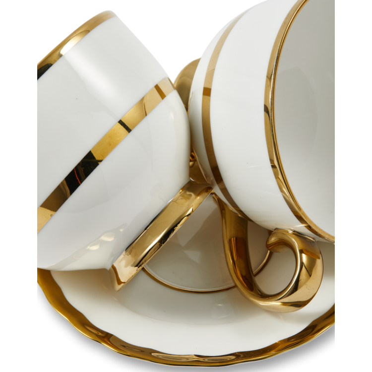 Чайний сервіз Pols Potten Golden Finds (2 шт) - Код товару 230-400-632
