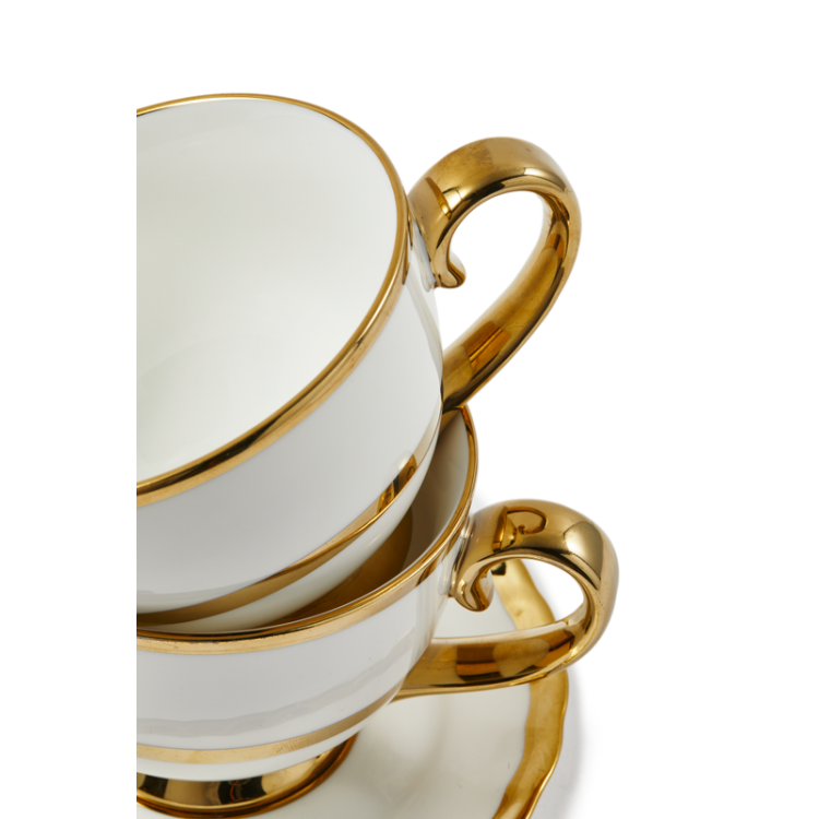 Чайний сервіз Pols Potten Golden Finds (2 шт) - Код товару 230-400-632