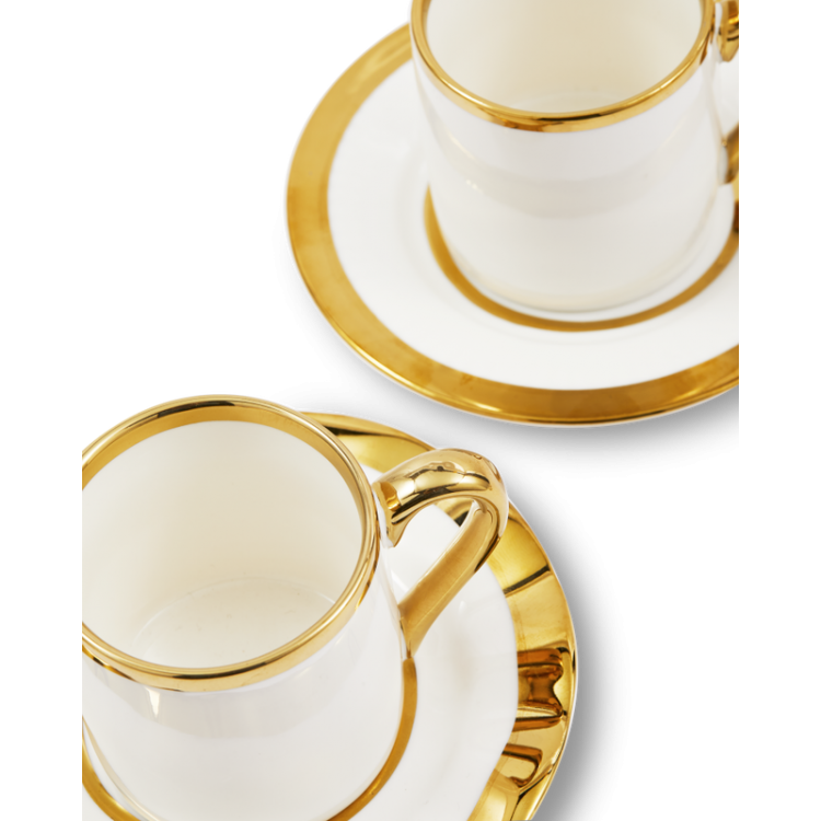 Кофейный сервиз Pols Potten Golden Finds (4 шт) - Код товара 230-400-636