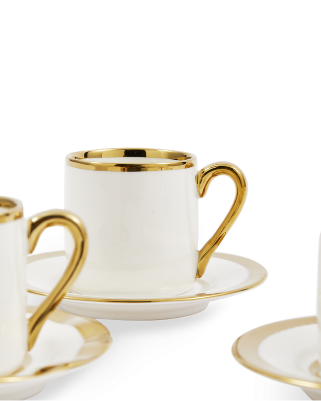 Кофейный сервиз Pols Potten Golden Finds (4 шт)