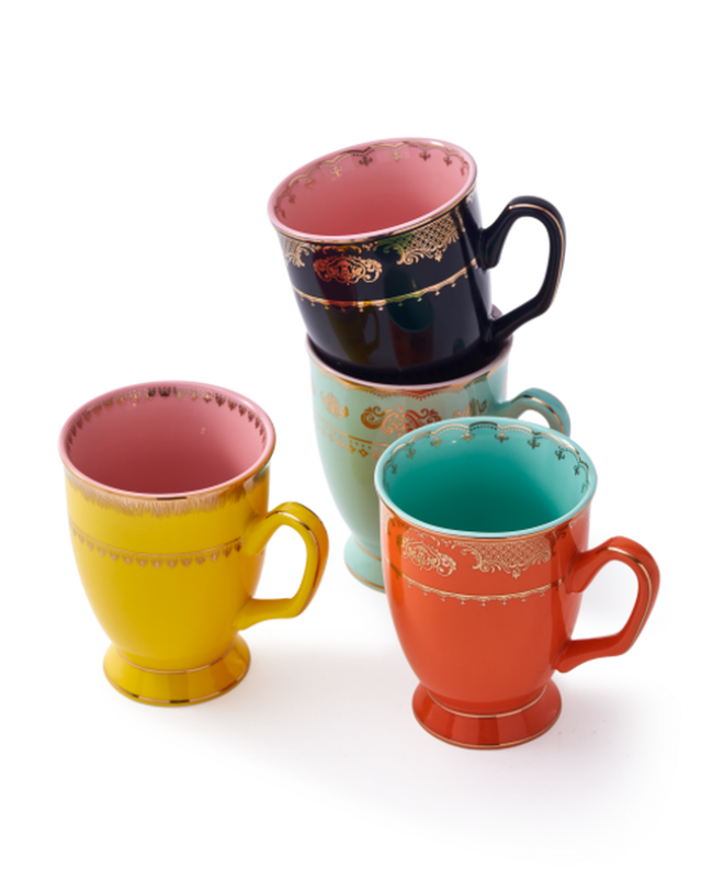 Чайный сервиз Pols Potten Grandpa Mug (4 шт)